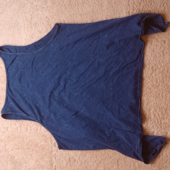 Volcom Tank Top Women's XS Blue Stone Hearts Tour Shirt - Picture 7 of 7